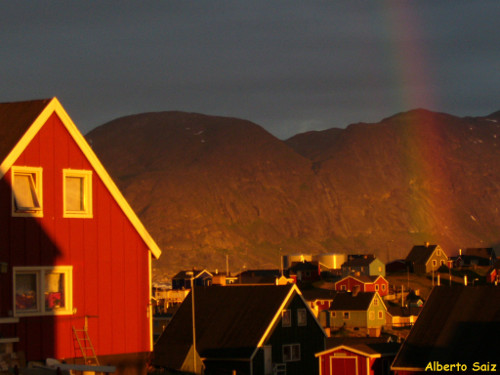 Arcoiris en Narsaq