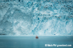 Glaciar en Groenlandia