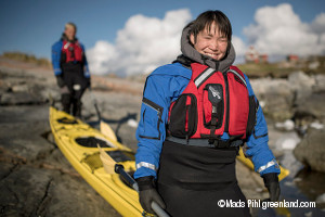 Inuit y kayak